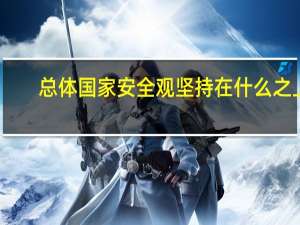 总体国家安全观坚持在什么之上（坚持总体国家安全观应从以下几方面努力）