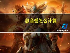 总商誉怎么计算