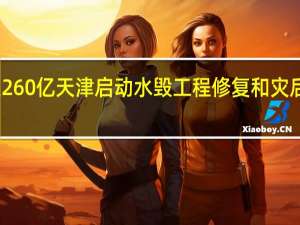 总投资超260亿天津启动水毁工程修复和灾后恢复重建工程
