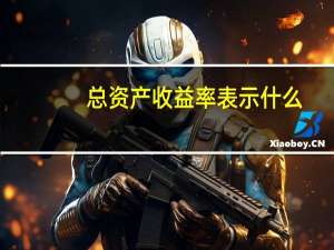 总资产收益率表示什么