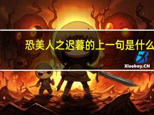 恐美人之迟暮的上一句是什么