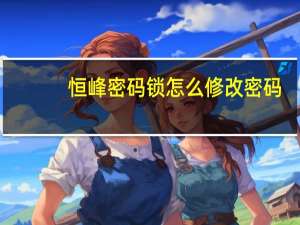 恒峰密码锁怎么修改密码