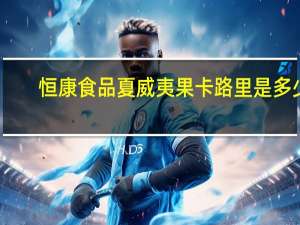 恒康食品 夏威夷果卡路里是多少