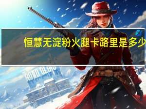 恒慧 无淀粉火腿卡路里是多少