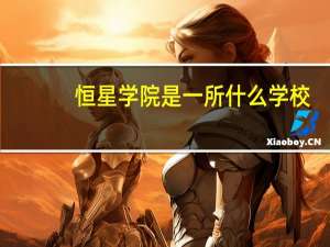 恒星学院是一所什么学校