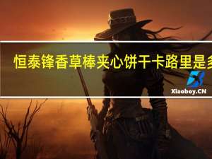 恒泰锋 香草棒夹心饼干卡路里是多少