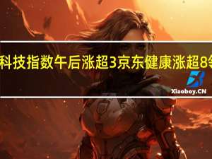 恒生科技指数午后涨超3%京东健康涨超8%领涨成分股