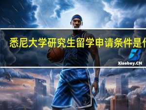 悉尼大学研究生留学申请条件是什么
