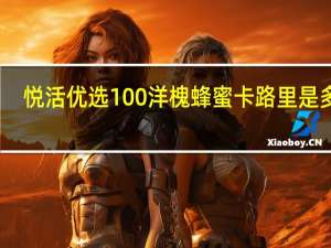 悦活 优选100洋槐蜂蜜卡路里是多少