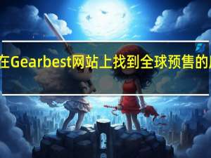 您可以在Gearbest网站上找到全球预售的所有详细信息