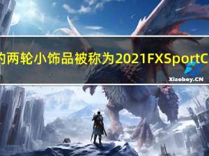 您看到的两轮小饰品被称为2021FXSportCarbon4