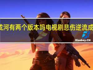 悲伤逆流成河有两个版本吗 电视剧悲伤逆流成河什么时候播出