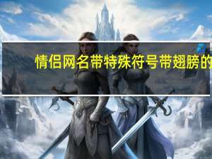 情侣网名带特殊符号带翅膀的（情侣网名带特殊符号）