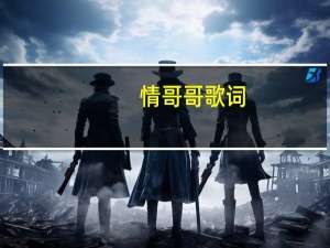 情哥哥歌词（情哥哥）