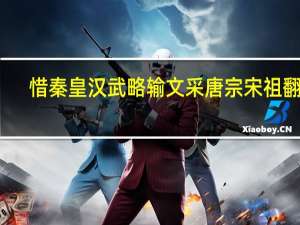 惜秦皇汉武略输文采唐宗宋祖翻译（惜秦皇汉武略输文采唐宗宋祖）