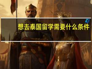 想去泰国留学需要什么条件