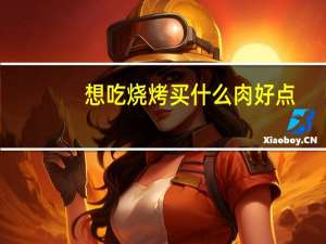 想吃烧烤买什么肉好点
