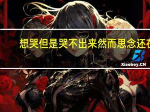 想哭但是哭不出来然而思念还在（想哭但是哭不出来）