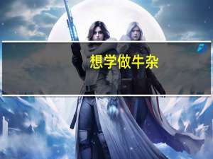 想学做牛杂，哪里有那种带培训的牛杂课程学习