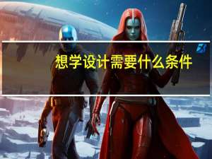 想学设计需要什么条件