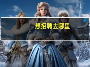 想招聘去哪里