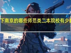 想问一下南京的哪些师范类二本院校有少数民族预科班