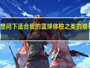 想问下适合我的篮球体校之类的培训机构