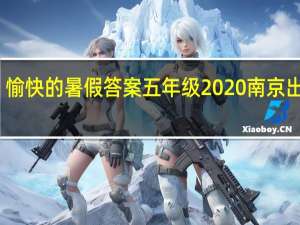 愉快的暑假答案五年级2020南京出版社（愉快的暑假答案五年级）