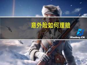 意外险如何理赔