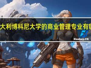 意大利博科尼大学的商业管理专业有哪些特色