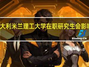 意大利米兰理工大学在职研究生会影响工作吗