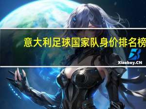 意大利足球国家队身价排名榜（意大利足球国家队）