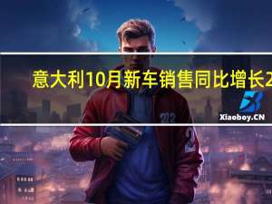 意大利10月新车销售同比增长20.03%