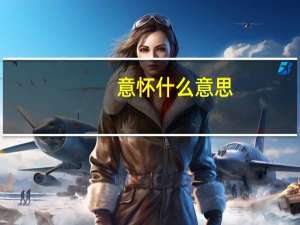 意怀什么意思