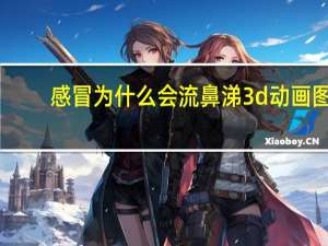感冒为什么会流鼻涕3d动画图（感冒为什么会流鼻涕）