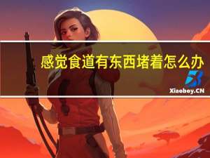 感觉食道有东西堵着怎么办（感觉食道有东西堵着怎么回事）