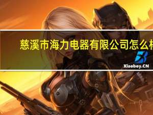 慈溪市海力电器有限公司怎么样