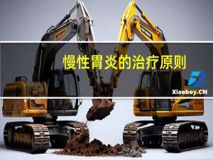 慢性胃炎的治疗原则（慢性胃炎的治疗）