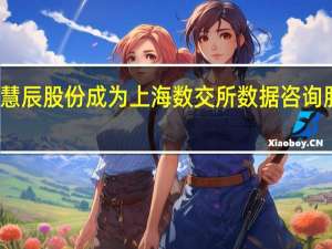 慧辰股份成为上海数交所数据咨询服务商