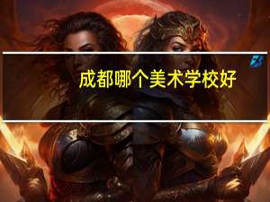 成都哪个美术学校好