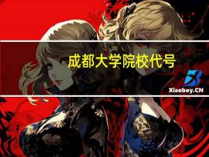 成都大学院校代号
