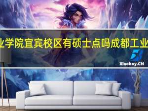成都工业学院宜宾校区有硕士点吗 成都工业学院宜宾校区