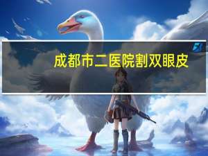 成都市二医院割双眼皮，成都市哪家医院割双眼皮最好