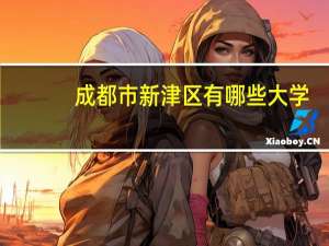 成都市新津区有哪些大学
