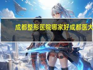成都整形医院哪家好 成都医大整形医院正规吗