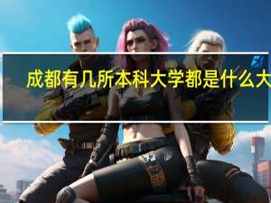 成都有几所本科大学都是什么大学