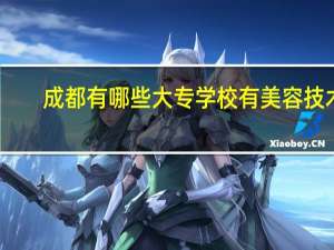 成都有哪些大专学校有美容技术
