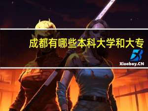 成都有哪些本科大学和大专