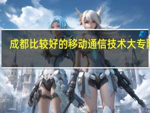 成都比较好的移动通信技术大专院校