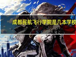 成都民航飞行学院是几本学校